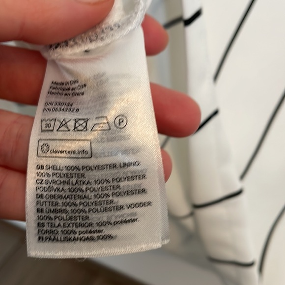 H&M white striped blouse - Picture 5 of 5